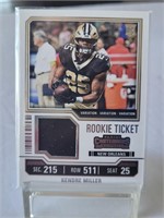 2023 Cont. Kendre Miller Rookie Ticket Patch