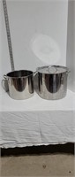 2 Aluminum Canning Pots