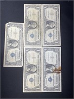 LOT OF (5) 1957 STAR REPLACEMENT