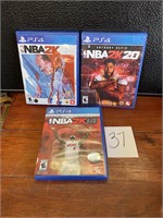 PS4 NBA 2K14 2K20 2K22 video games