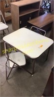 Kids folding table and chairs