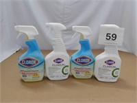 CLOROX CLEANERS X4