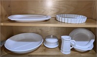 White Baking & Serving Dishes