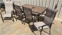 7 piece patio set