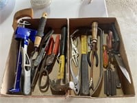 2 BOXES OF HAND TOOLS