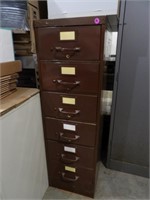 Small 6 Drawer Metal  Cabinet