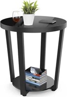 Glass Top Side Table