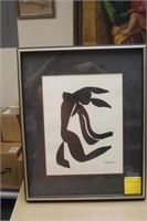 Henre Matisse lithograph or print
