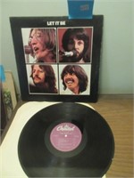The Beatles Let it be record album