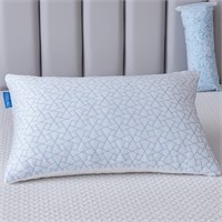 Cooling Pillow  Bamboo  Memory Foam  Queen