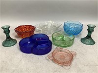 Variety of Decorative Glassware