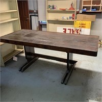 7' Wood Table