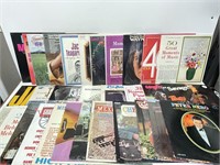 (30) Vintage Vinyl Records