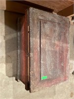 Antique Carpenter Tools chest. Basement