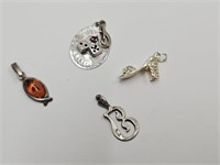 Sterling Silver Charm Lot