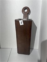 Lovely 19th c Wall Mount Wooden Primitive Candle