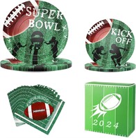 Football Tableware Set and Party Supplies
