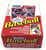 1992 Donruss MLB Unopened Puzzle Baseball Card