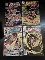 Lot of Kazar the Savage Comics