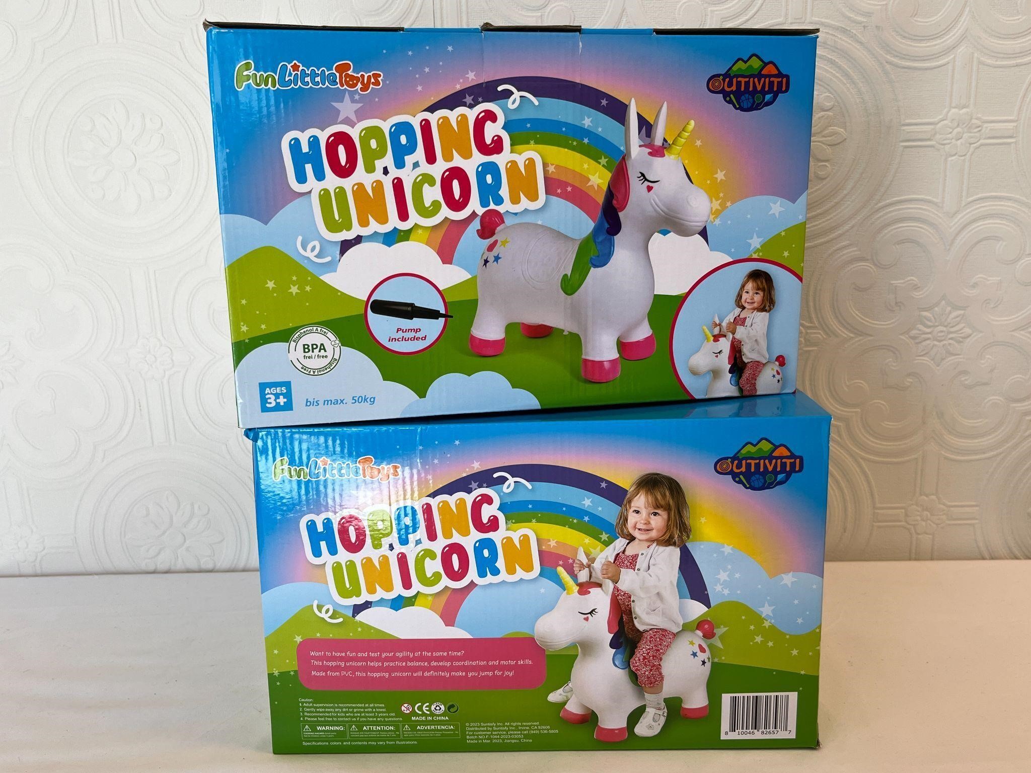 2 Hopping Unicorns