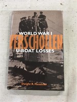 WW1 German U Boat Losses Hardback Book