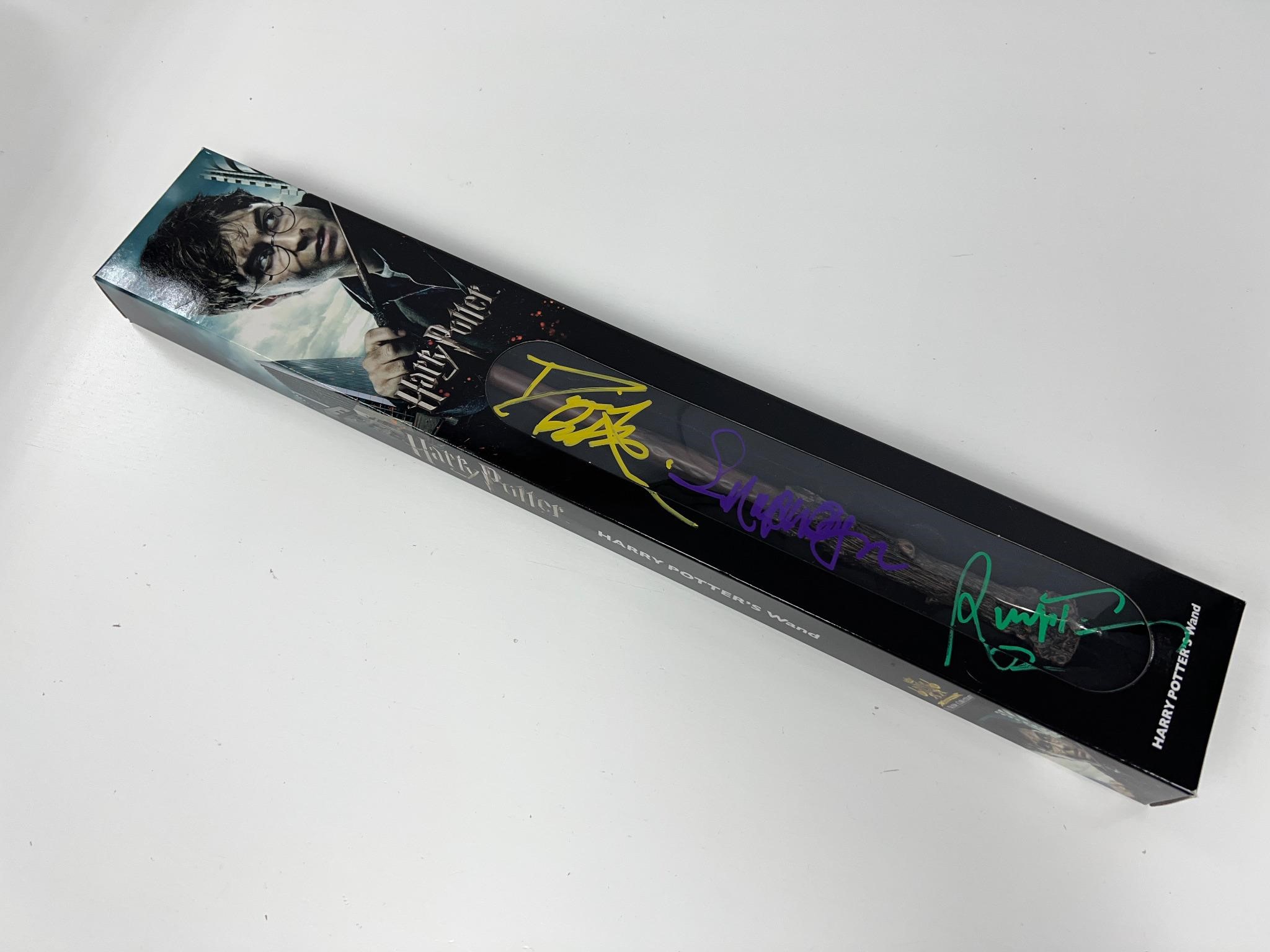 Autograph COA Harry Potter Wand