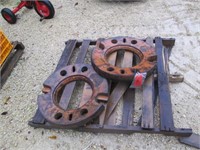 Set of Rear tractor wheel weights