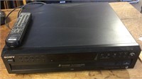 Sony 5 CD changer & remote