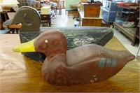 Pair of Early Wooden Duck Decoys
