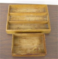 Old Wooden Trays/Drawers