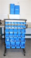Mastercraft bin storage unit on casters