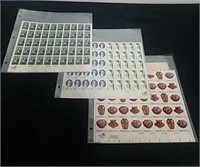 Sheets of collectible 15 cent stamps