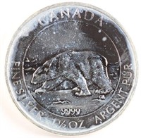 2013 Silver 1 1/2oz Polar Bear