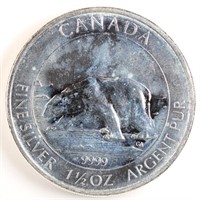 2013 Silver 1 1/2oz Polar Bear