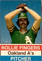 1976 Hostess #104 Rollie Fingers PR