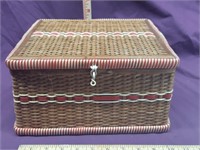 Old Wicker Picnic Basket