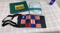 File Folder , Stars & Stripes Bag, Notepad Set