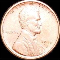 1916-S Lincoln Wheat Penny UNCIRCULATED