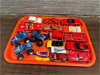 Lot Of 16 Cars 1/64 1/43 Scale Hot Wheels Maisto