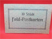 WWI German Soldier Field Postkarten Blank Booklet