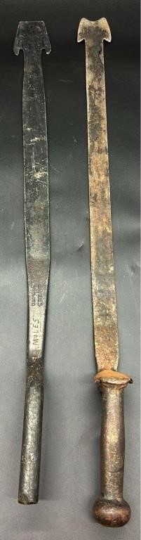 2 Antique Blacksmith Tools 1 Brades England 1