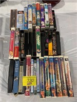 GROUP OF VHS TAPES