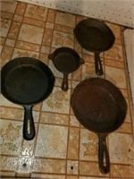 Cast iron skillets (SM)