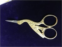 Unusual Set of Brass Scissors