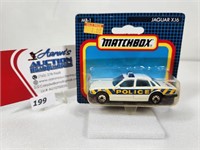Vintage Matchbox MB1 Jaguar XJ6 Police Car