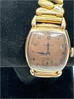 Vintage Wristwatch-Bulova- damaged- domed Crystal