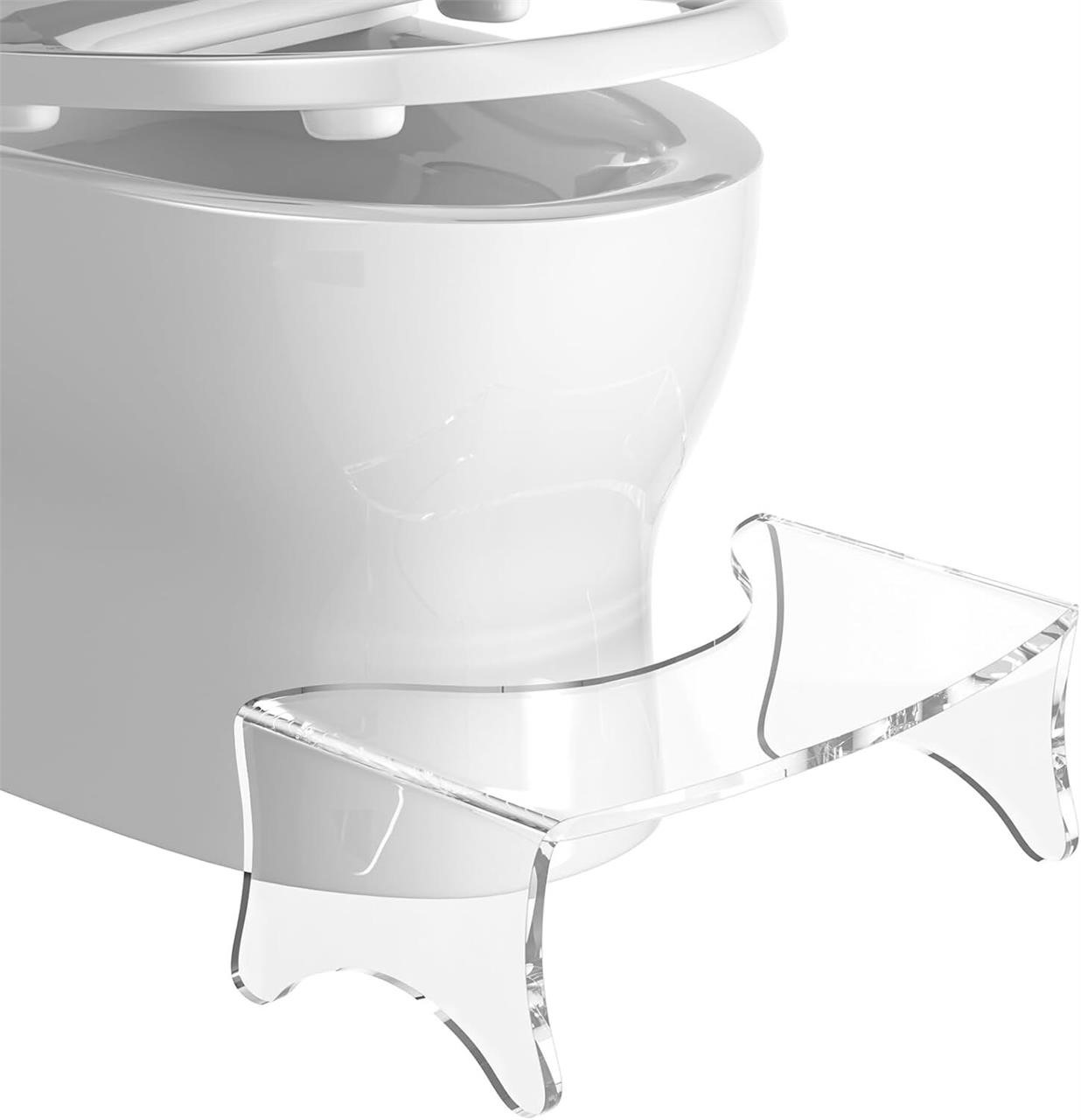 Toilet Squat Stool  6.8 H Acrylic Step Stool  Toil