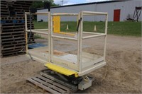 Portable American Scissor Lift, 6Ft x 4Ft,