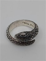 Thomas Sabo, Sterling Silver Snake Ring