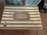 Candles with brush set